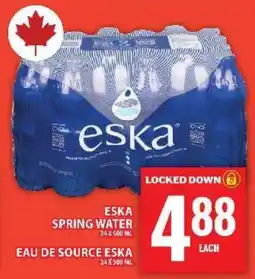 Food Basics Eska Spring Water offer
