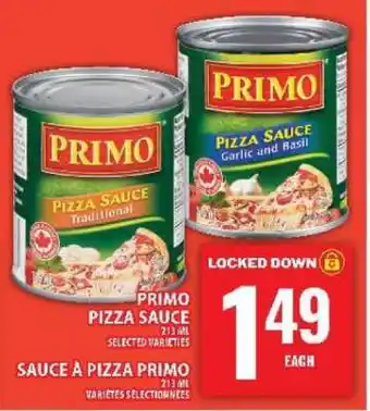 Food Basics Primo Pizza Sauce offer