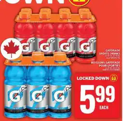 Food Basics GATORADE SPORTS DRINKS offer