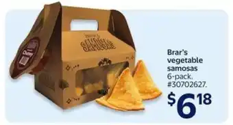 Walmart Brar's Vegetable Samosas offer
