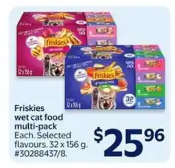 Walmart Friskies wet cat food multi-pack offer