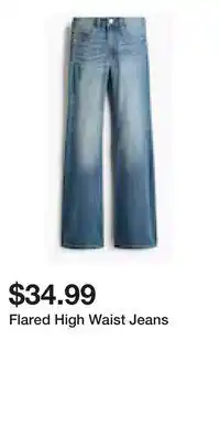 H&M Flared High Waist Jeans offer