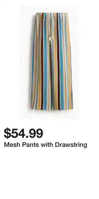 H&M Mesh Pants with Drawstring offer