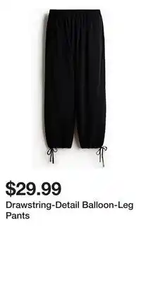 H&M Drawstring-Detail Balloon-Leg Pants offer