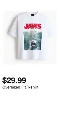 H&M Oversized Fit T-shirt offer