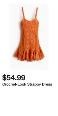 H&M Crochet-Look Strappy Dress offer