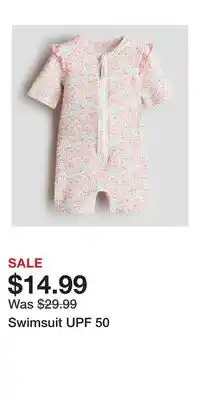H&M Swimsuit UPF 50 offer