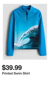 H&M Printed Swim Shirt offer