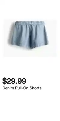 H&M Denim Pull-On Shorts offer