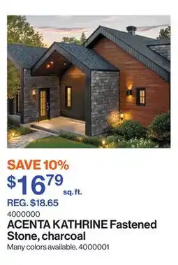 Patrick Morin KATHRINE Fastened Stone, charcoal offer