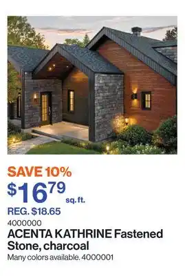 Patrick Morin KATHRINE Fastened Stone, charcoal offer