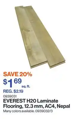 Patrick Morin EVEREST H20 Laminate Flooring, 12.3 mm, AC4, Nepal offer