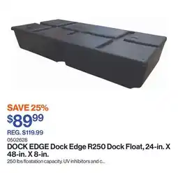Patrick Morin Dock Edge R250 Dock Float, 24-in. X 48-in. X 8-in offer