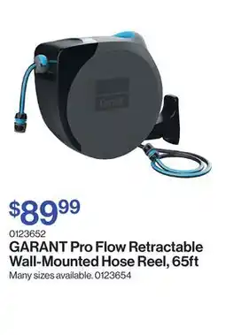 Patrick Morin Pro Flow Retractable Wall-Mounted Hose Reel, 65ft offer