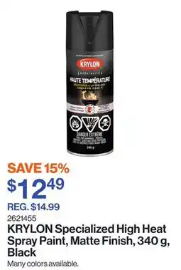 Patrick Morin Specialized High Heat Spray Paint, Matte Finish, 340 g, Black offer