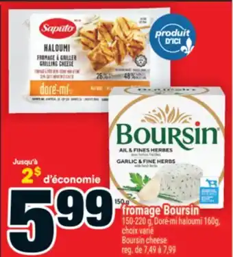Super C fromage Boursin | Boursin cheese offer