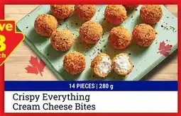 M & M Food Market Crispy Everything Cream Cheese Bites offer