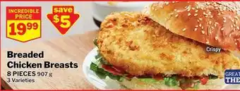 M & M Food Market Breaded Chicken Breasts offer