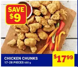 M & M Food Market CHICKEN CHUNKS offer