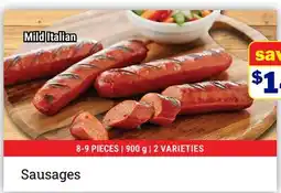M & M Food Market Mild Italian Sausages offer