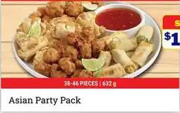 M & M Food Market Asian Party Pack offer