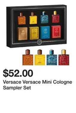 Sephora Versace Versace Mini Cologne Sampler Set offer