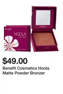 Sephora Benefit Cosmetics Hoola Matte Powder Bronzer offer