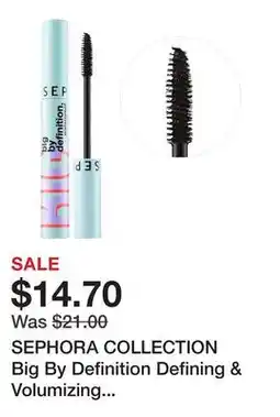 Sephora SEPHORA COLLECTION Big By Definition Defining & Volumizing Waterproof Mascara offer