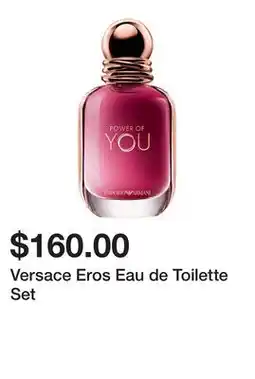 Sephora Versace Eros Eau de Toilette Set offer