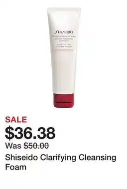 Sephora Shiseido Clarifying Cleansing Foam offer