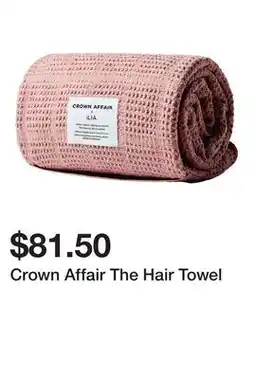 Sephora Crown Affair The Hair Towel offer