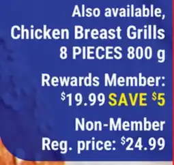 M & M Food Market Chicken Breast Grills offer