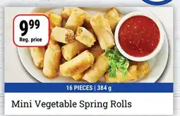 M & M Food Market Mini Vegetable Spring Rolls offer