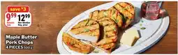 M & M Food Market Maple Butter Pork Chops offer