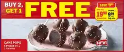 M & M Food Market CAKE POPS offer