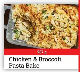 M & M Food Market Chicken & Broccoli Pasta Bake offer