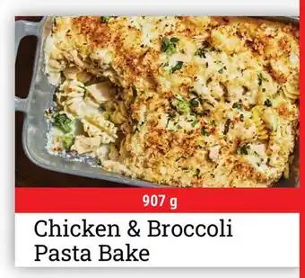 M & M Food Market Chicken & Broccoli Pasta Bake offer