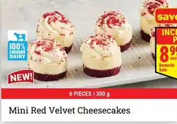 M & M Food Market Mini Red Velvet Cheesecakes offer