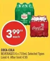 Shoppers Drug Mart Coca-Cola beverages offer