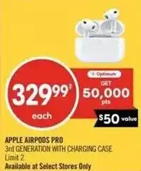 Shoppers Drug Mart Apple airpods pro offer