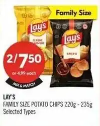 Shoppers Drug Mart Lay's offer