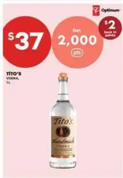 Real Canadian Liquorstore Tito's Vodka offer