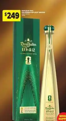 Real Canadian Liquorstore Don Julio 1942 FIFA World Cup 2026 Edition offer