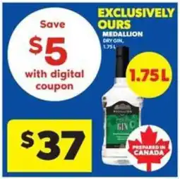 Real Canadian Liquorstore Medallion Dry Gin offer