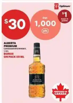Real Canadian Liquorstore Alberta Premium Canadian Rye Whisky offer