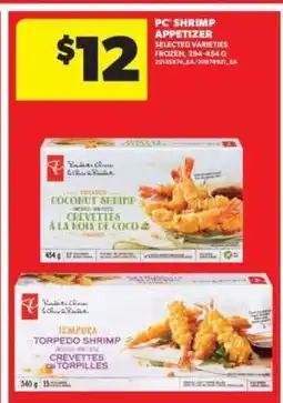 Real Canadian Superstore PC Shrimp Appetizer offer