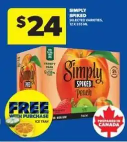 Real Canadian Liquorstore SIMPLY SPIKED offer