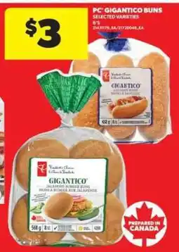 Real Canadian Superstore PC Gigantico Buns offer