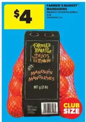 Real Canadian Superstore FARMER'S MARKET MANDARINS offer