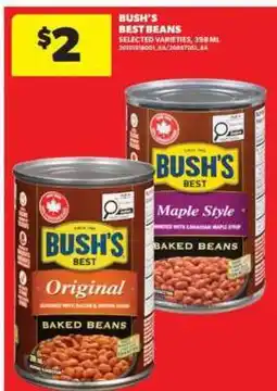 Real Canadian Superstore BUSH’S BEST BEANS offer